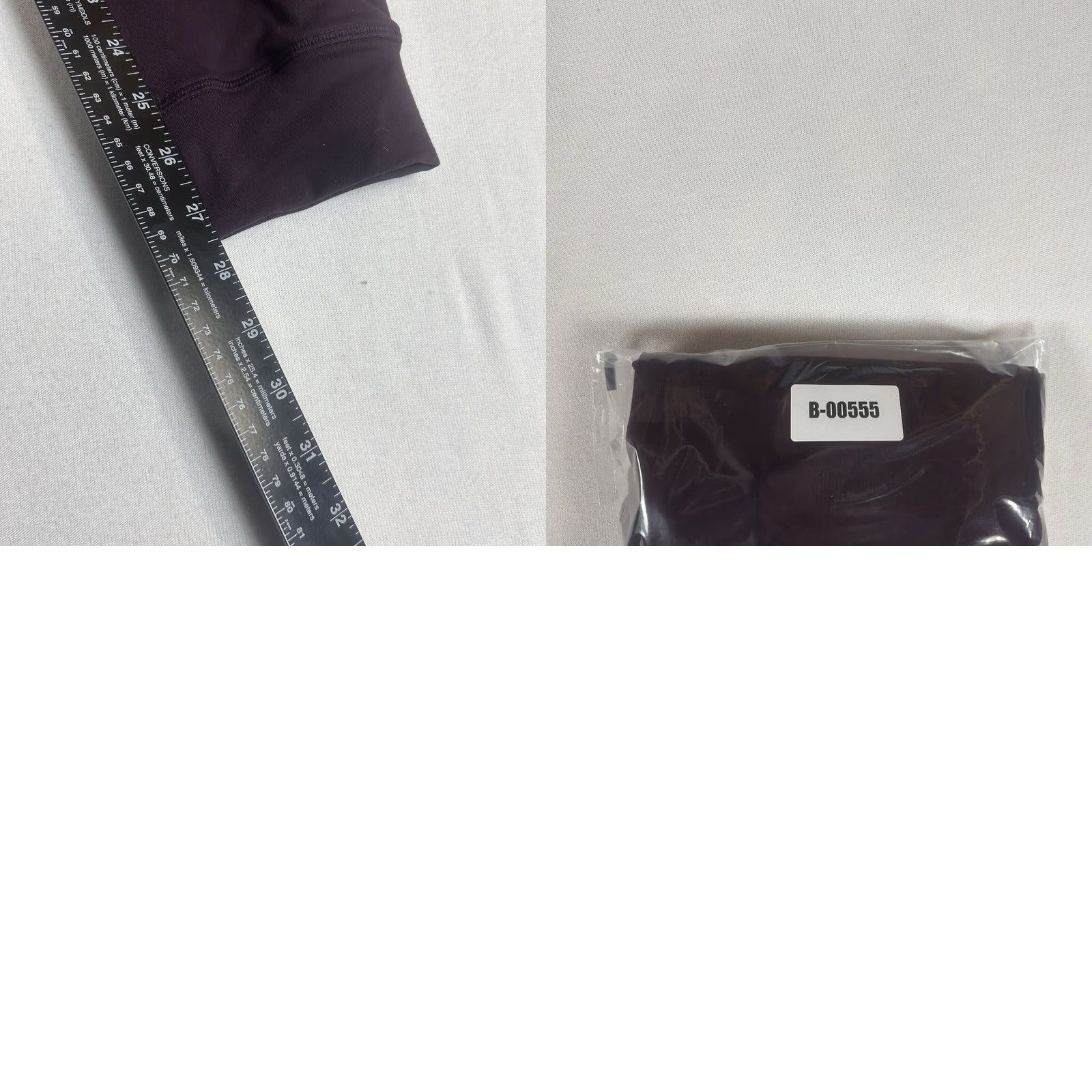 Vintage ZYIA Active Jogger Pants Leggings Womens S Purple Drawstring Pockets Gym Run Size 28" / US 6 / IT 42 - 9 Thumbnail
