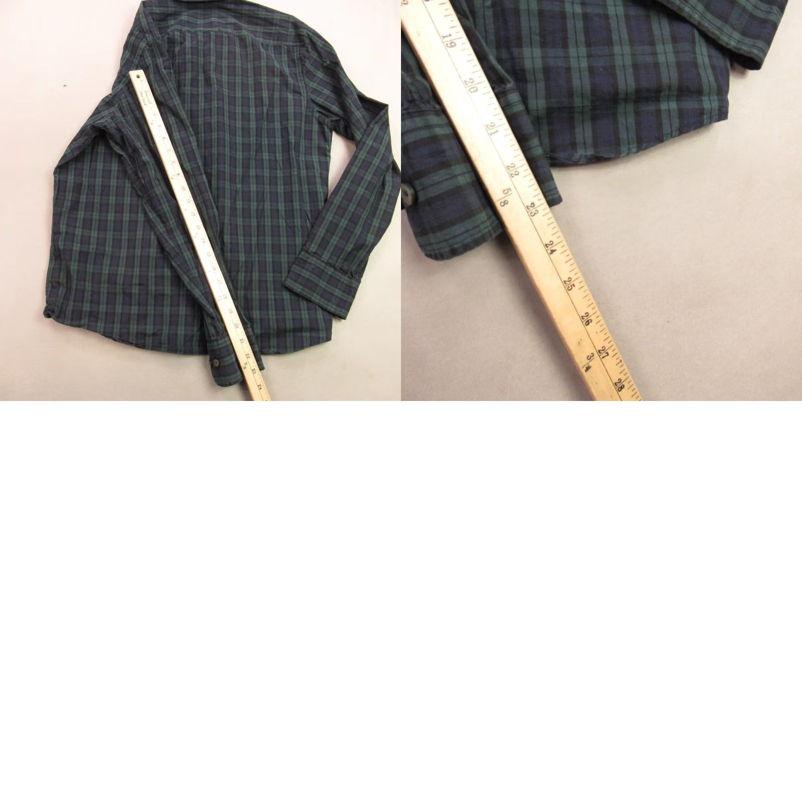 UNTUCKit UNTUCKit Mens Large Long Sleeve Button-Front Plaid Shirt Slim Fit Casual Size US L / EU 52-54 / 3 - 8 Thumbnail