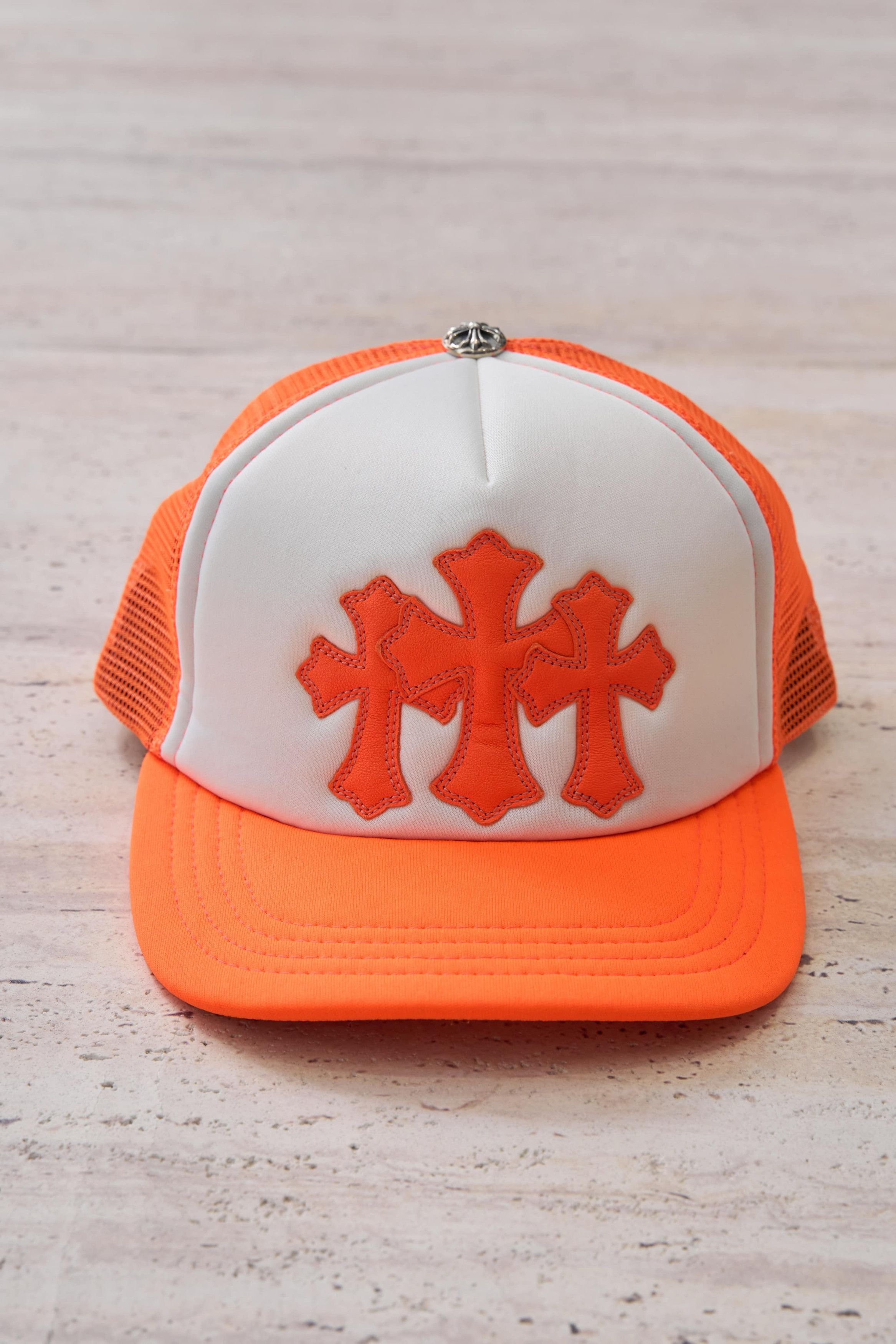 Chrome Hearts Chrome hearts hat trucker king taco Orange Size ONE SIZE - 4 Thumbnail