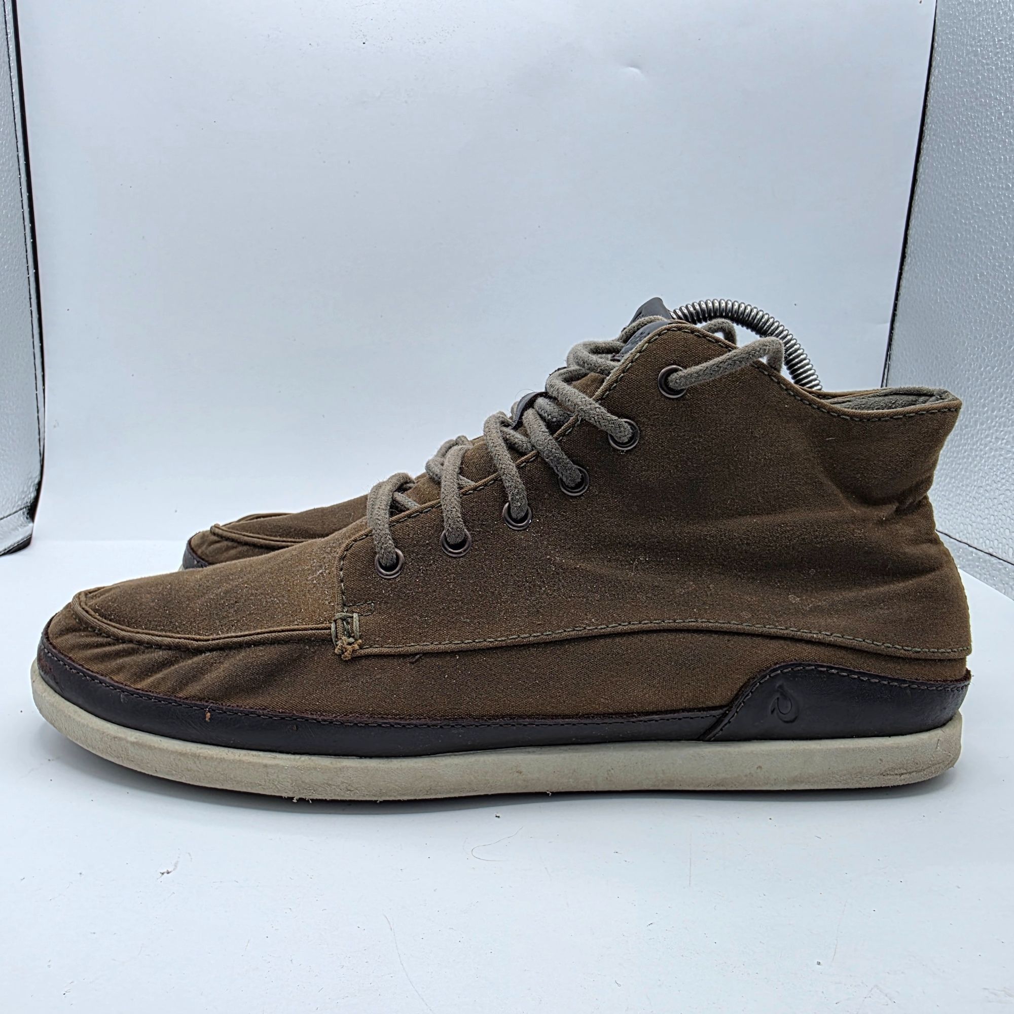 Olukai Olukai Nalukai Kapa Boots Mens 9.5 Dark Brown Mid Lace Up Sh Size US 9.5 / EU 42-43 - 13 Thumbnail