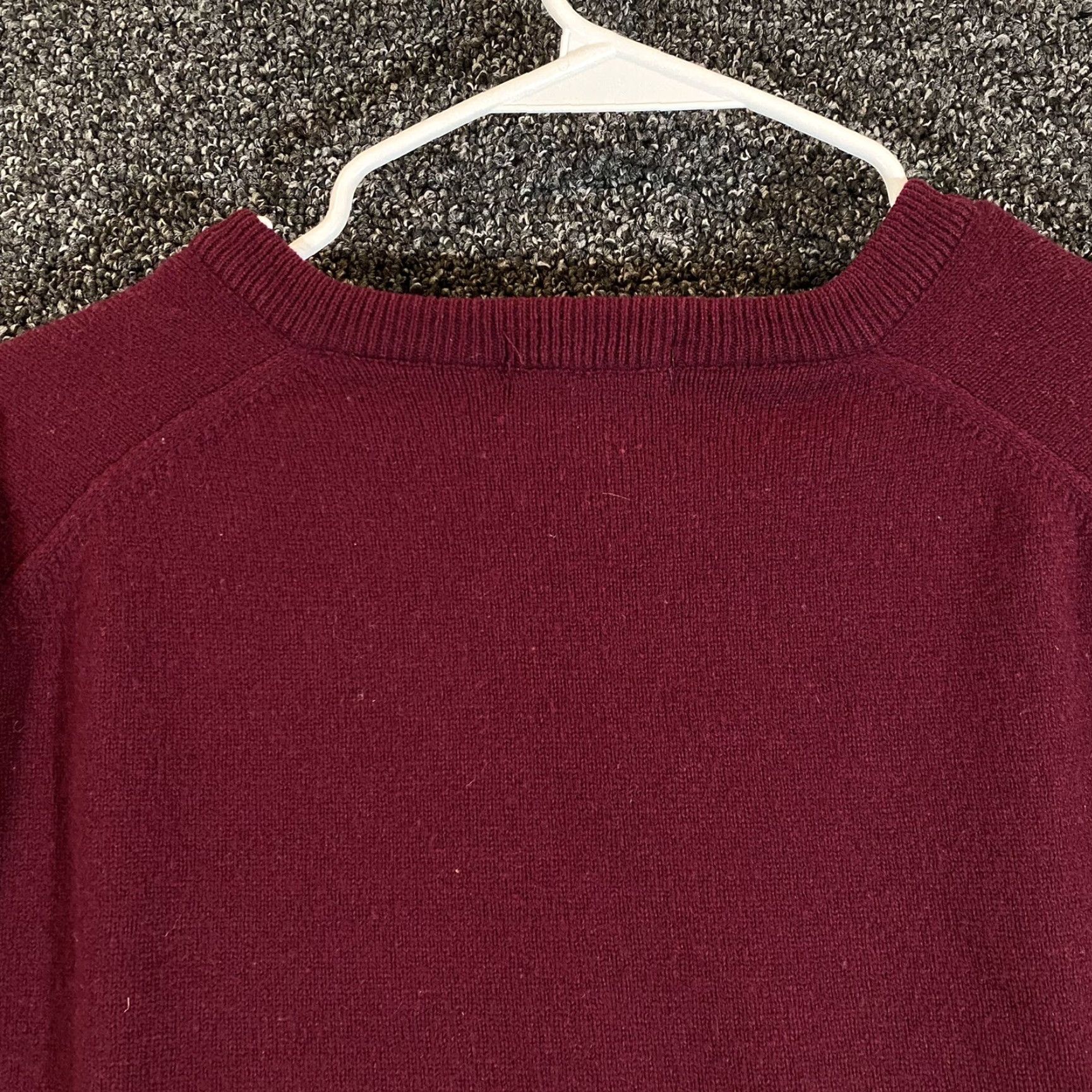 Vintage VINTAGE LL BEAN Sweater Mens XL Red Burgundy Lambs Wool Knit Pullover Jumper Grandpa L/S Size US XL / EU 56 / 4 - 7 Thumbnail