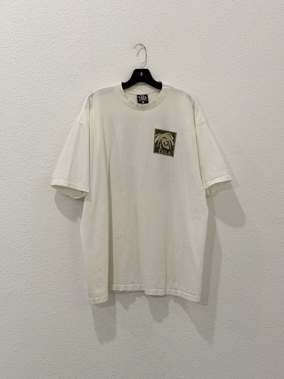Vintage Vintage 90s Yaga Tshirt Single Stitch Rasta Surf Skate XL Size US XL / EU 56 / 4 - 3 Thumbnail