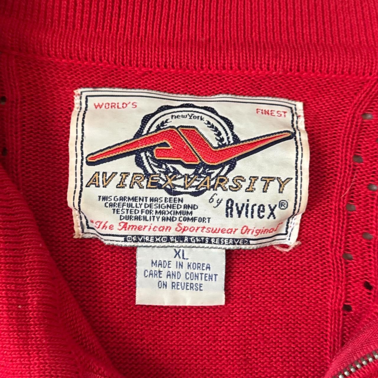 Avirex Avirex Varsity by Avirex Knit Polo Size US XL / EU 56 / 4 - 4 Thumbnail