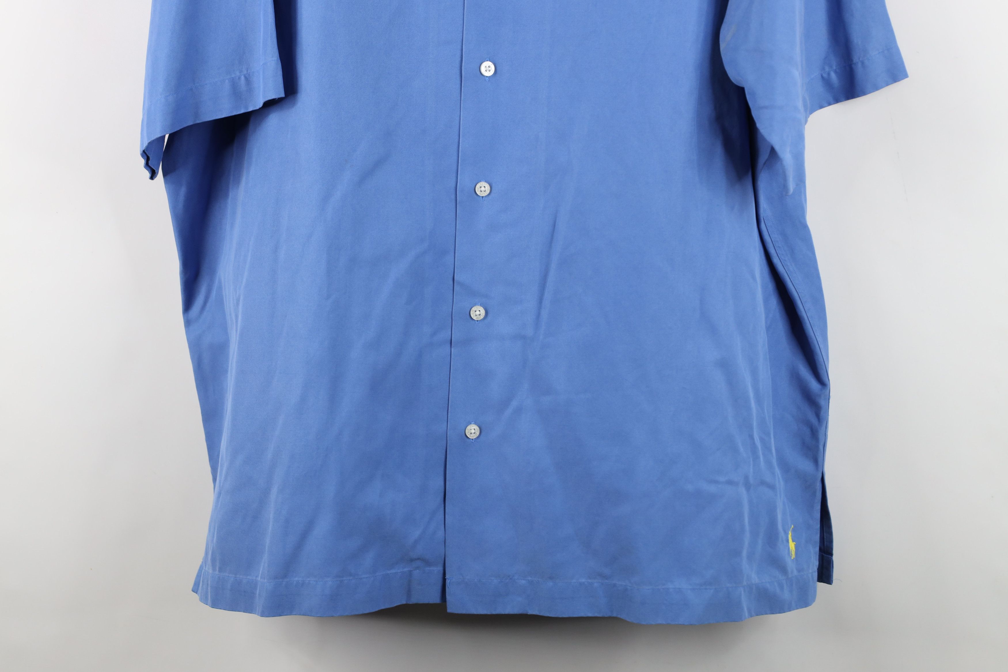 Ralph Lauren Vintage Polo Golf Ralph Lauren Looped Collar Button Shirt Size US XL / EU 56 / 4 - 3 Thumbnail