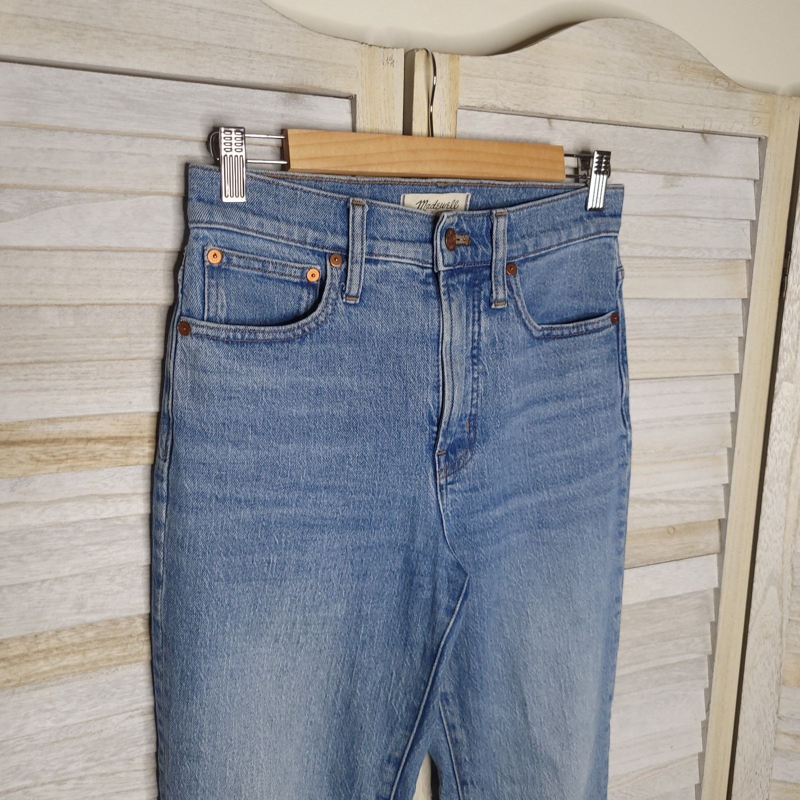 Madewell Madewell Jeans The Perfect Vintage Straight Jean Womens 25T Size 28" / US 6 / IT 42 - 2 Thumbnail