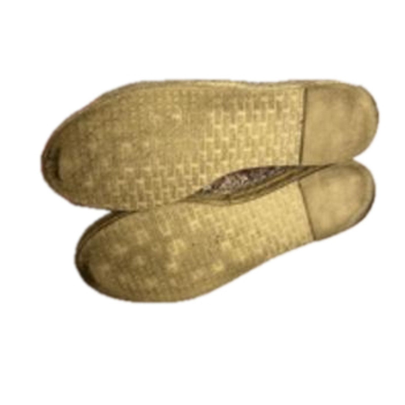 DKNY Boho Metallic Snakeskin Espadrille Slip-On Flats DKNY Size US 8 / IT 38 - 9 Thumbnail
