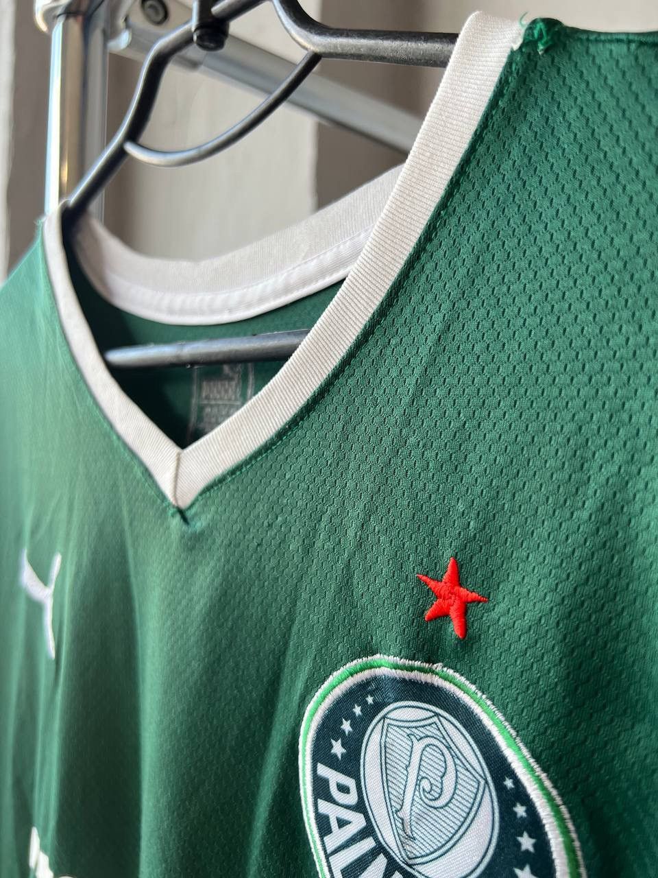 Puma 2022/23 PALMEIRAS HOME SOCCER JERSEY FOOTBALL SHIRT PUMA XL Size US XL / EU 56 / 4 - 5 Thumbnail