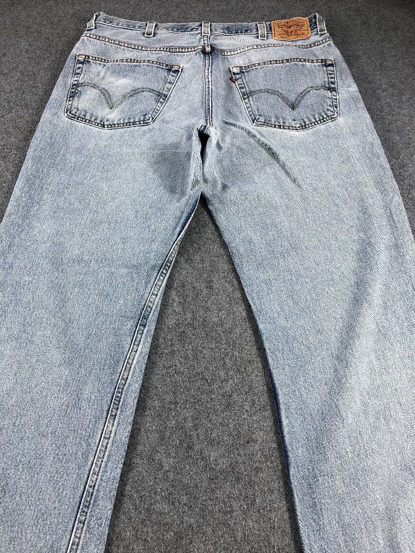 Levi's × Vintage Vintage Light Wash Levis 550 Jeans-JM775 Size US 39 - 4 Thumbnail