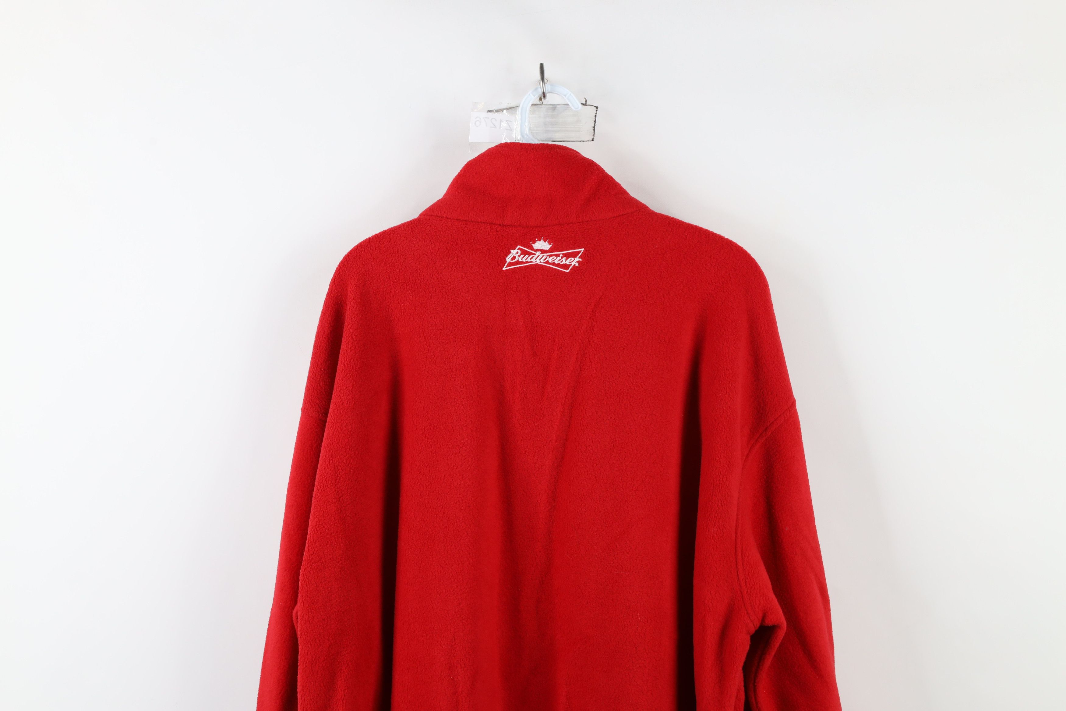 Vintage Vintage NASCAR Earnhardt Jr Racing Fleece Half Zip Sweater Size US XXL / EU 58 / 5 - 13 Thumbnail