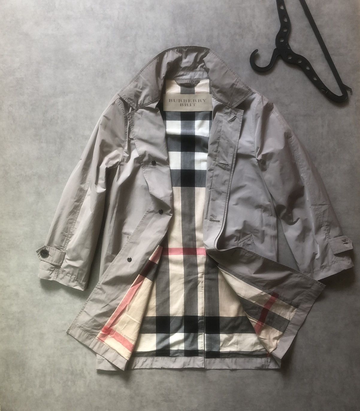 Burberry Burberry Brit Harry Rosen Single Breasted Trench Coat Size US S / EU 44-46 / 1 - 1 Thumbnail