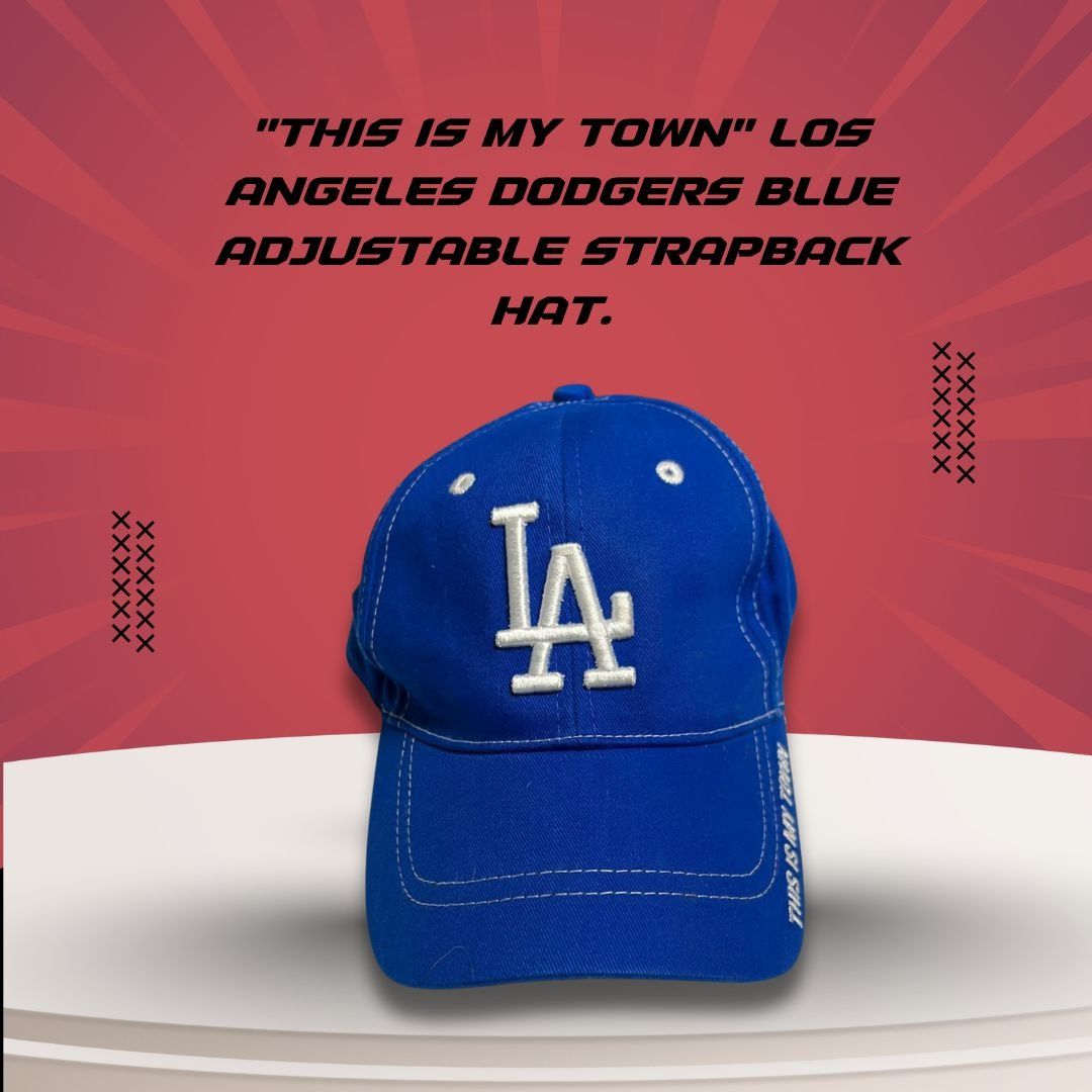 Other "This Is My Town" Los Angeles Dodgers Blue Adjustable Strapb Size ONE SIZE - 1 Thumbnail