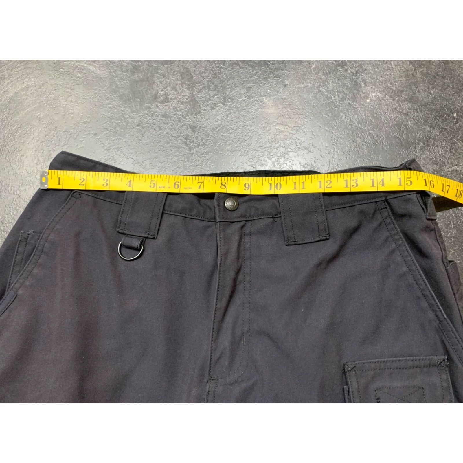 Propper PROPPER Cargo Pants Womens 12 Dark Blue Straight Leg Workwear Utility Size 34" / US 12 / IT 48 - 4 Thumbnail