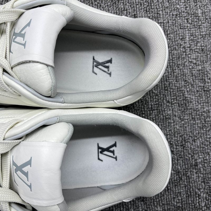 Louis Vuitton Louis Vuitton White Cement Trainer Sneakers -2505 Size US 9.5 / IT 39.5 - 8 Thumbnail