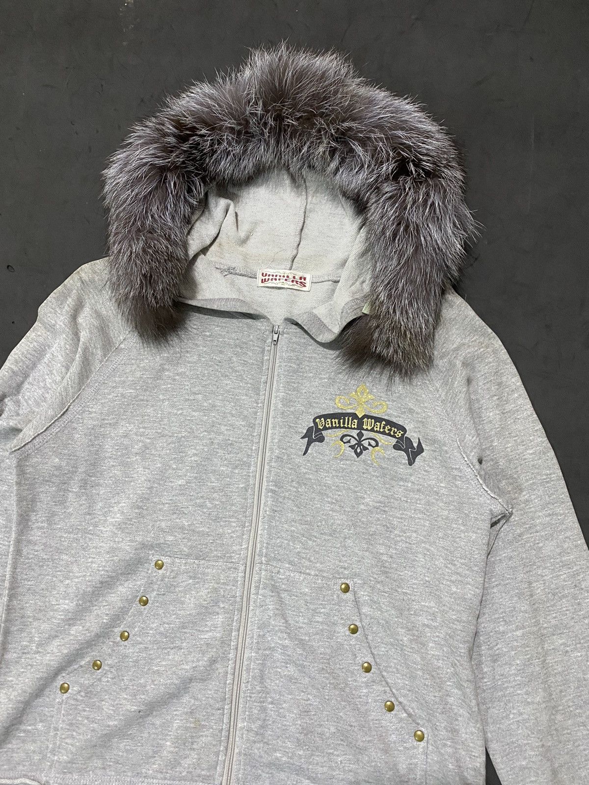 14th Addiction 💸BINDINGOFFER💸Vanilla Wafers Fur Hoodie Styled Ifsixwasnine Size US M / EU 48-50 / 2 - 2 Thumbnail