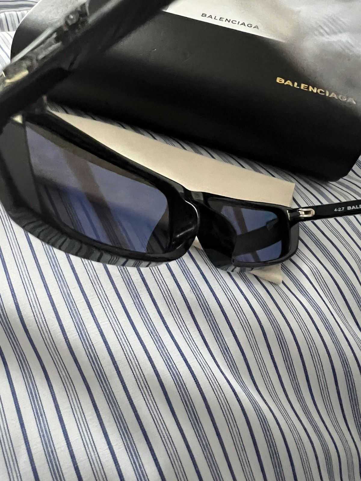 Balenciaga 17FW Cat Eye Sunglasses Size ONE SIZE - 6 Thumbnail
