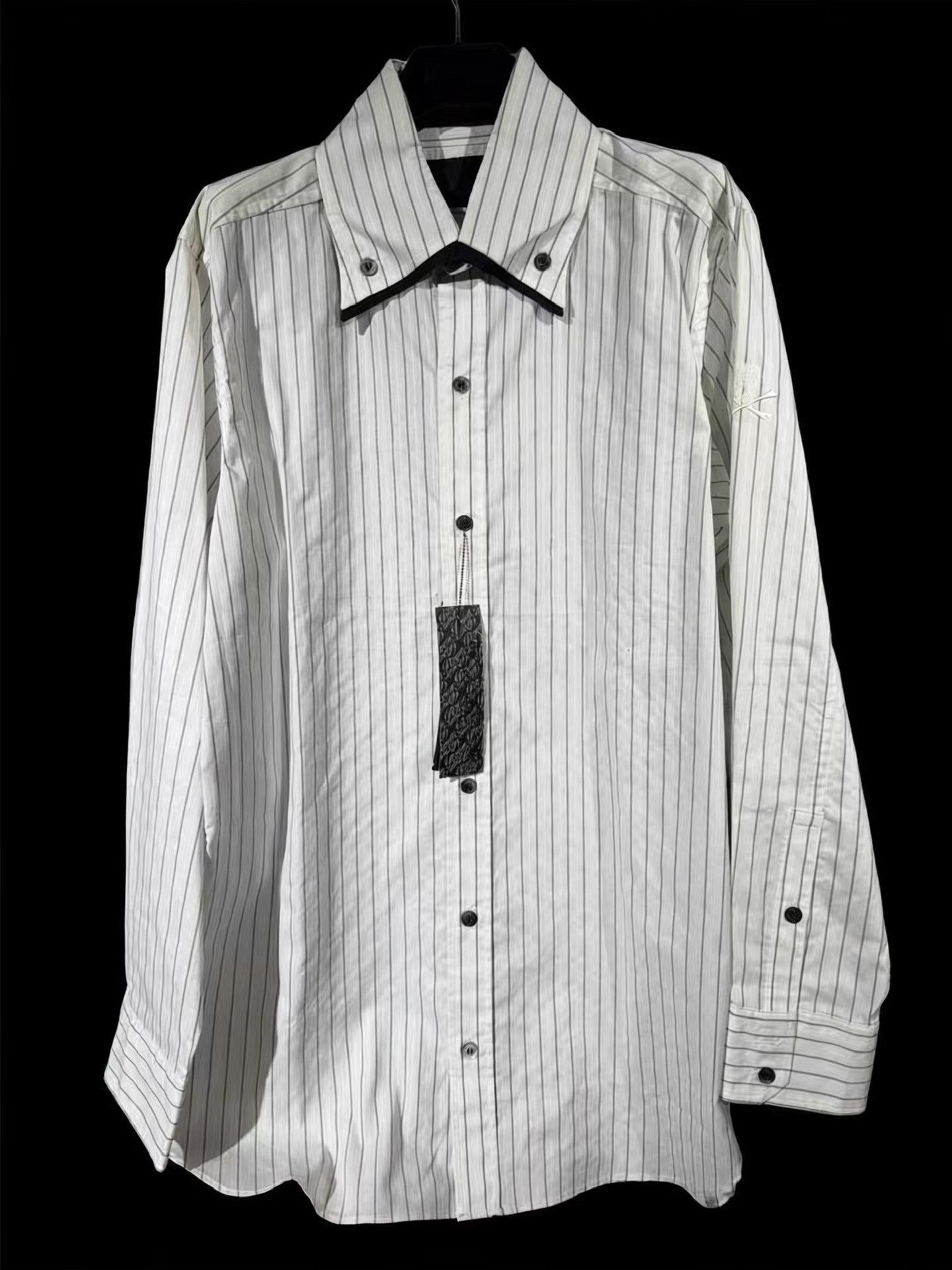 Roen Roen Hi-End Double Layer Collar Shirt K11 Size US M / EU 48-50 / 2 - 1 Thumbnail