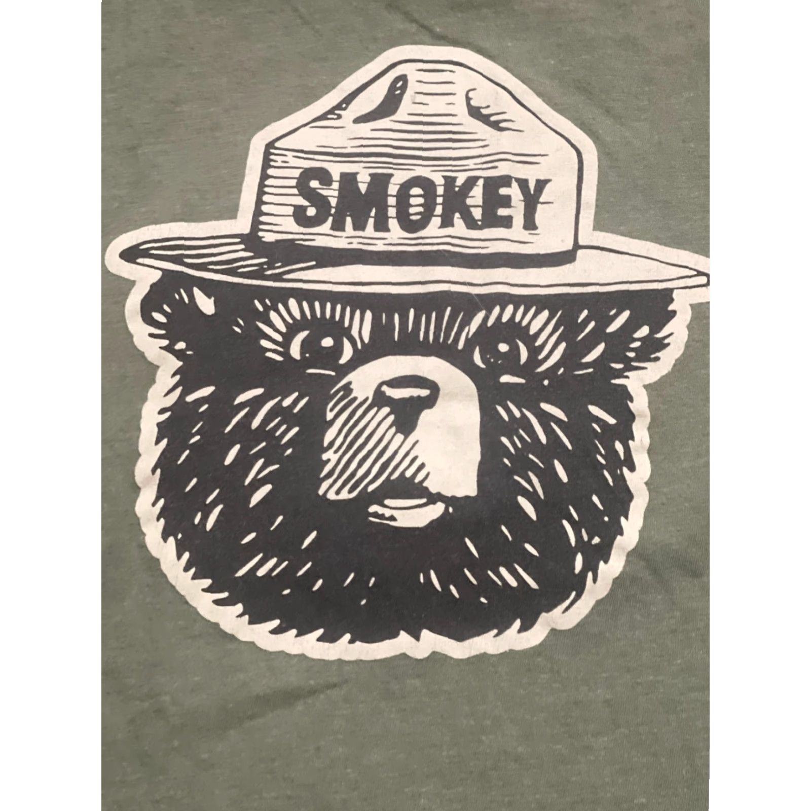 Vintage Smokey The Bear The Landmark Shirt Women’s Size Small Green T-Shirt Vintage No Size S / US 4 / IT 40 - 5 Thumbnail
