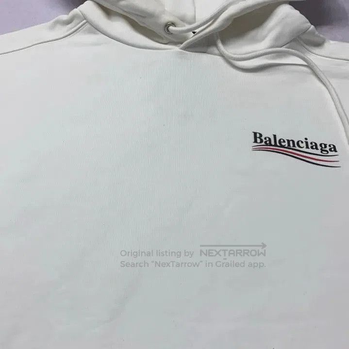 Balenciaga Balenciaga Political Campaign Logo Hoodie. Size US M / EU 48-50 / 2 - 2 Thumbnail