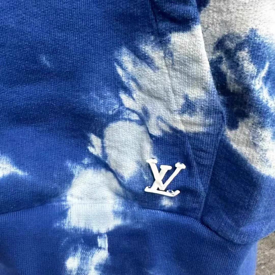 Louis Vuitton LV tie-dye mini logo hoodie L 99 New Size US L / EU 52-54 / 3 - 3 Thumbnail