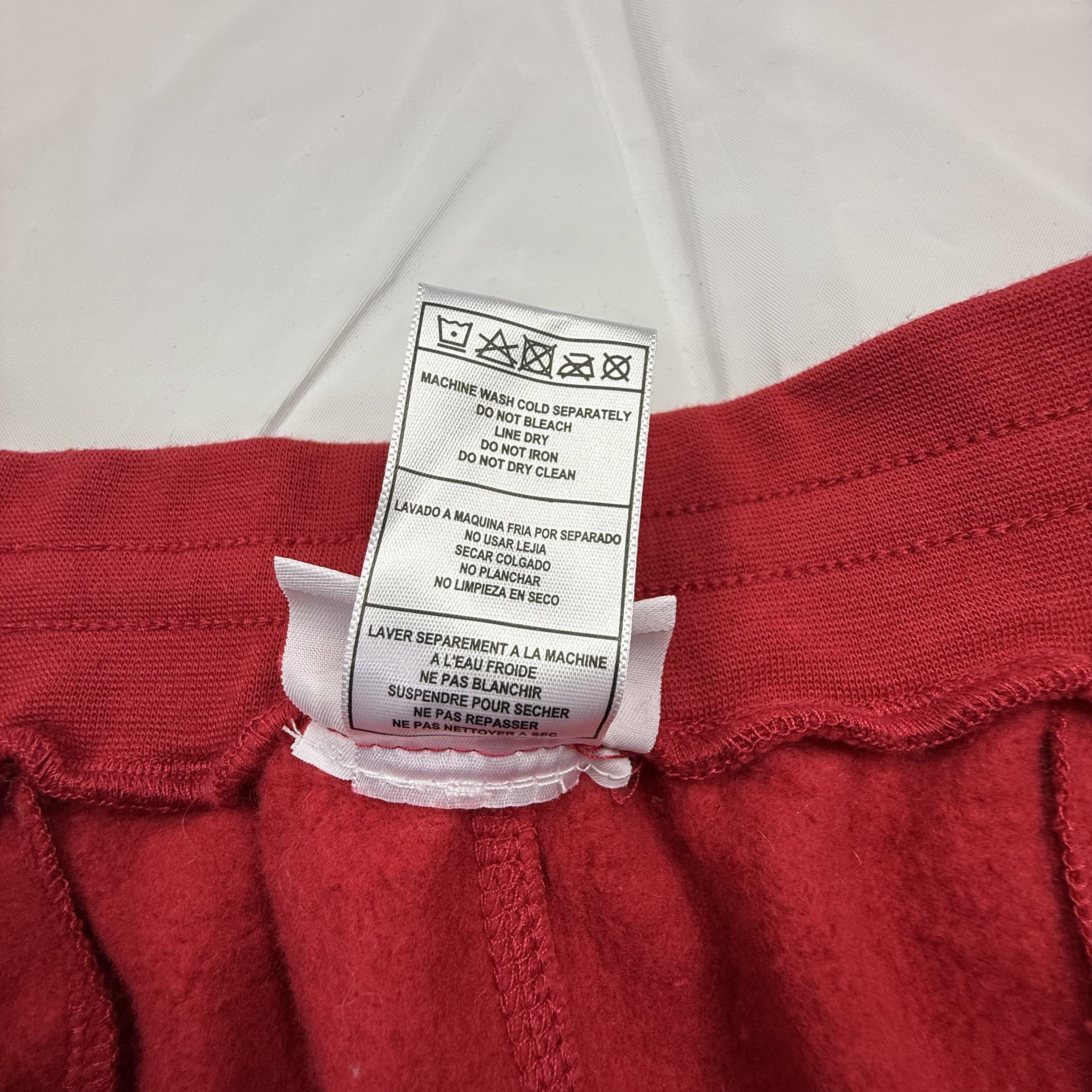 Mitchell & Ness Mitchell & Ness Mens XL Red Fleece Jogger Sweatpants Size US 40 / EU 56 - 7 Thumbnail