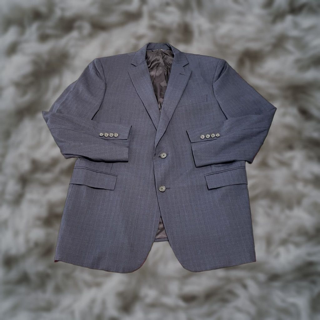 VINTAGE Brooks Brothers 1818 Regent Sport Coat 42R Blue Wool USA Made