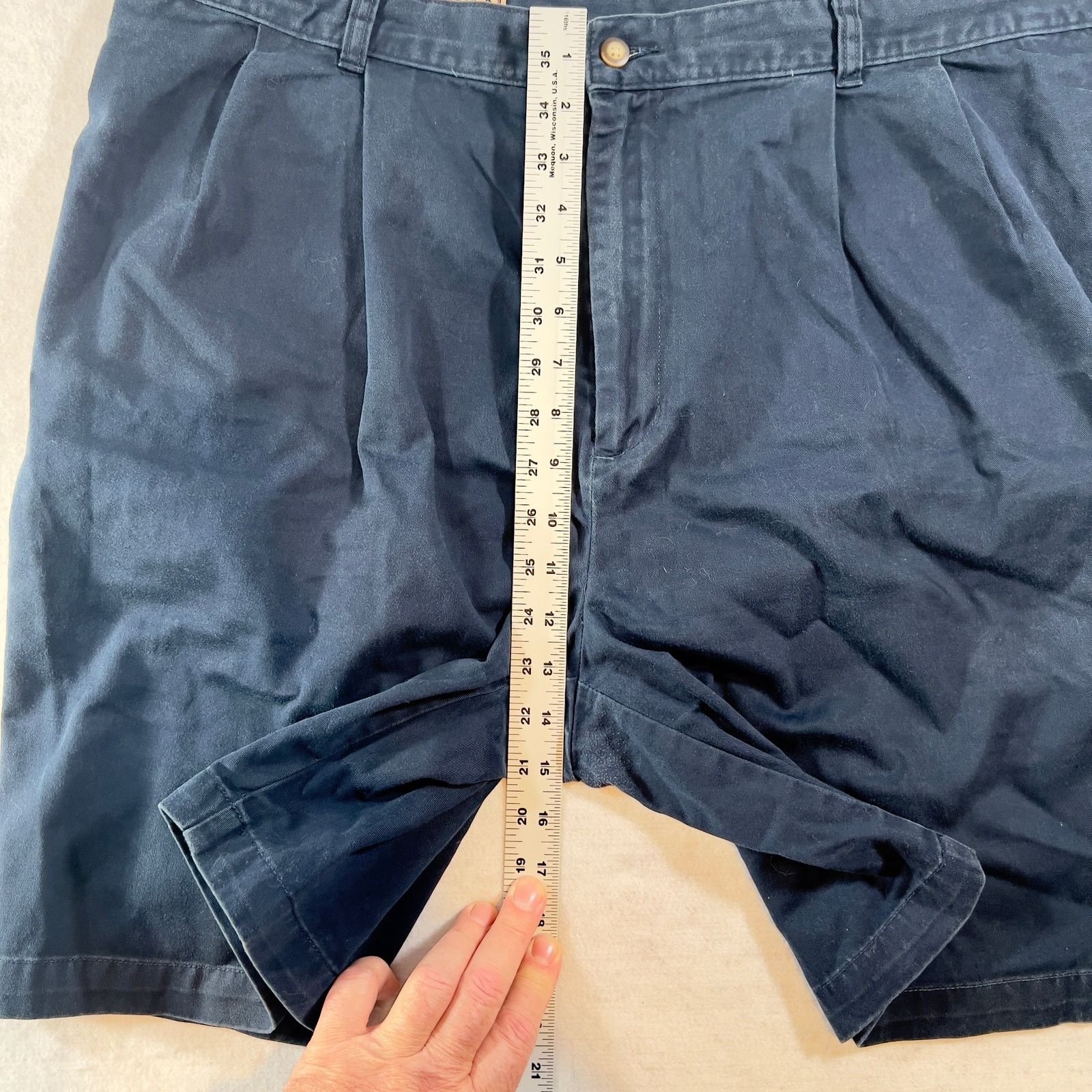 Cutter & Buck Cutter & Buck Men's Chino Short W42 Navy Vintage Hong Kong Size US 42 / EU 58 - 7 Thumbnail