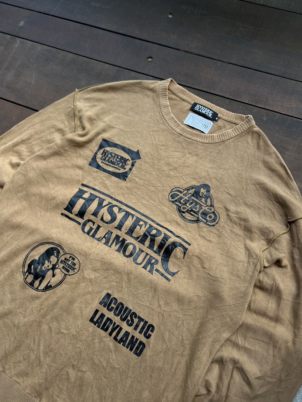 Hysteric Glamour HYSTERIC GLAMOUR RARE ARCHIVE SWEATER Y2K JAPAN Size US M / EU 48-50 / 2 - 2 Thumbnail