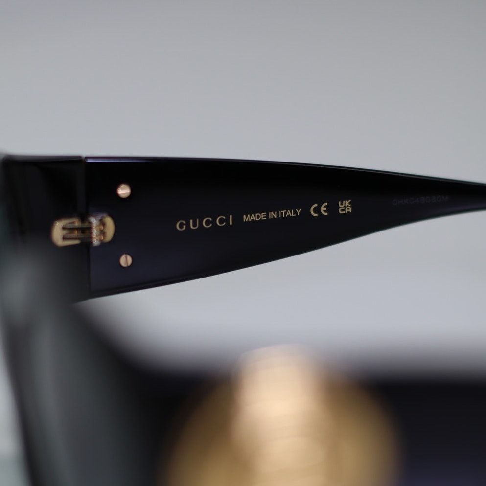 Gucci NEW Gucci Sunglasses GG1407S 001 BlackGreyGradient Authentic Size ONE SIZE - 7 Thumbnail