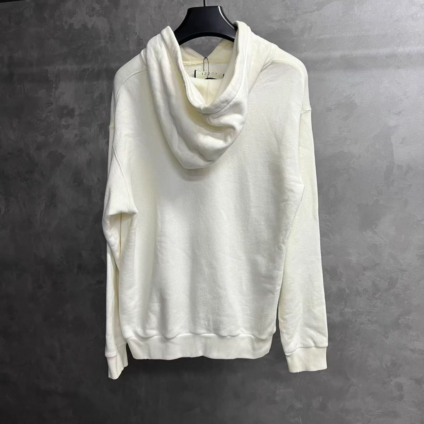 Gucci Gucci white print hoodie S Size US S / EU 44-46 / 1 - 2 Thumbnail