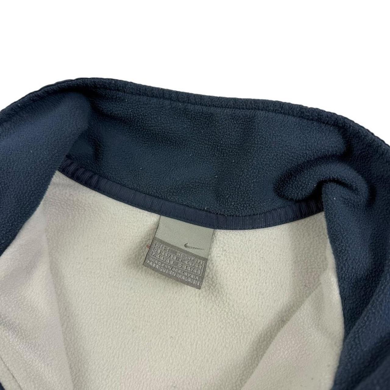 Nike Vintage 2000s Nike TN 1/4 Zip Fleece Jacket Navy - Small Size US S / EU 44-46 / 1 - 7 Thumbnail
