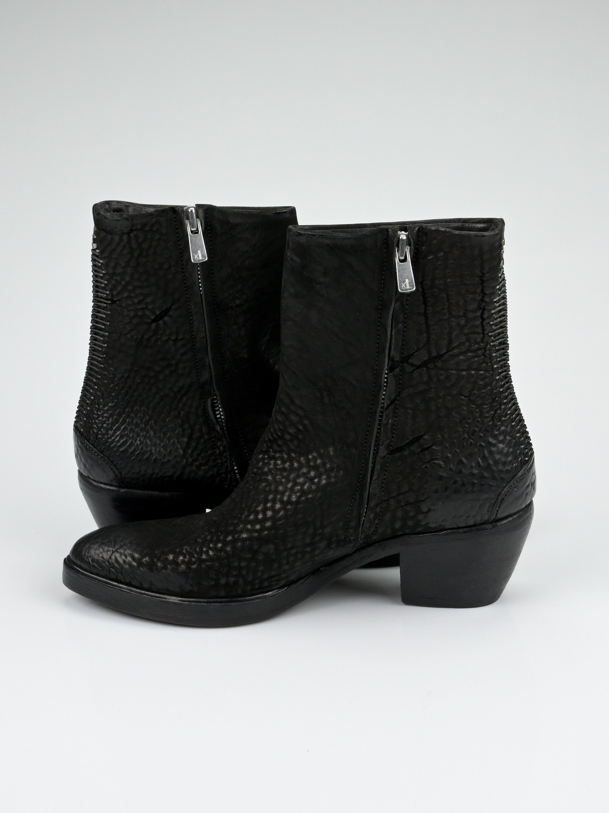 Isaac Sellam Experience The Last Conspiracy Leather Spine Ankle Boots Size US 6 / IT 36 - 6 Thumbnail