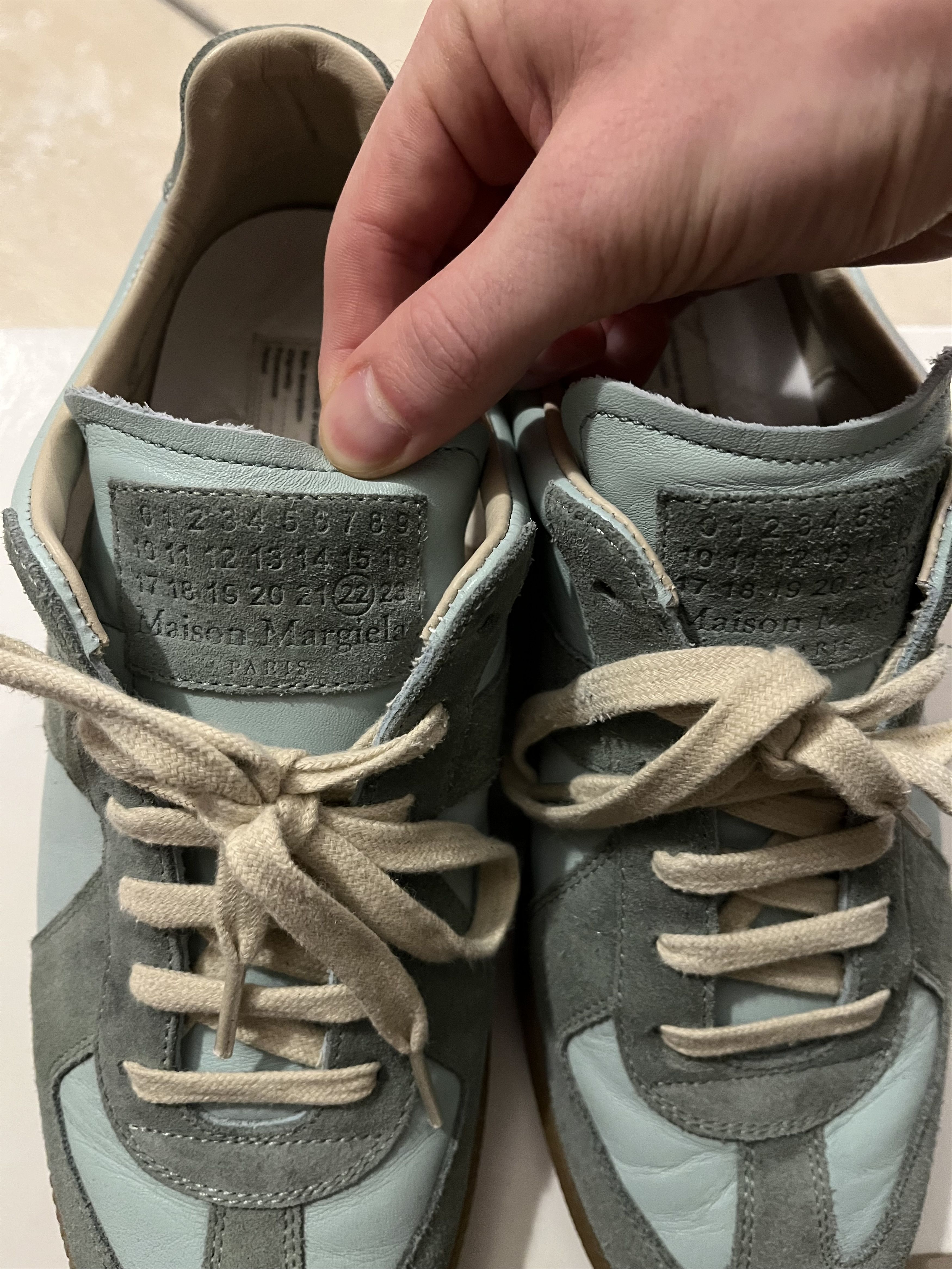 Maison Margiela Maison Margiela Replica GAT “Turquoise” Size US 7 / EU 40 - 4 Thumbnail