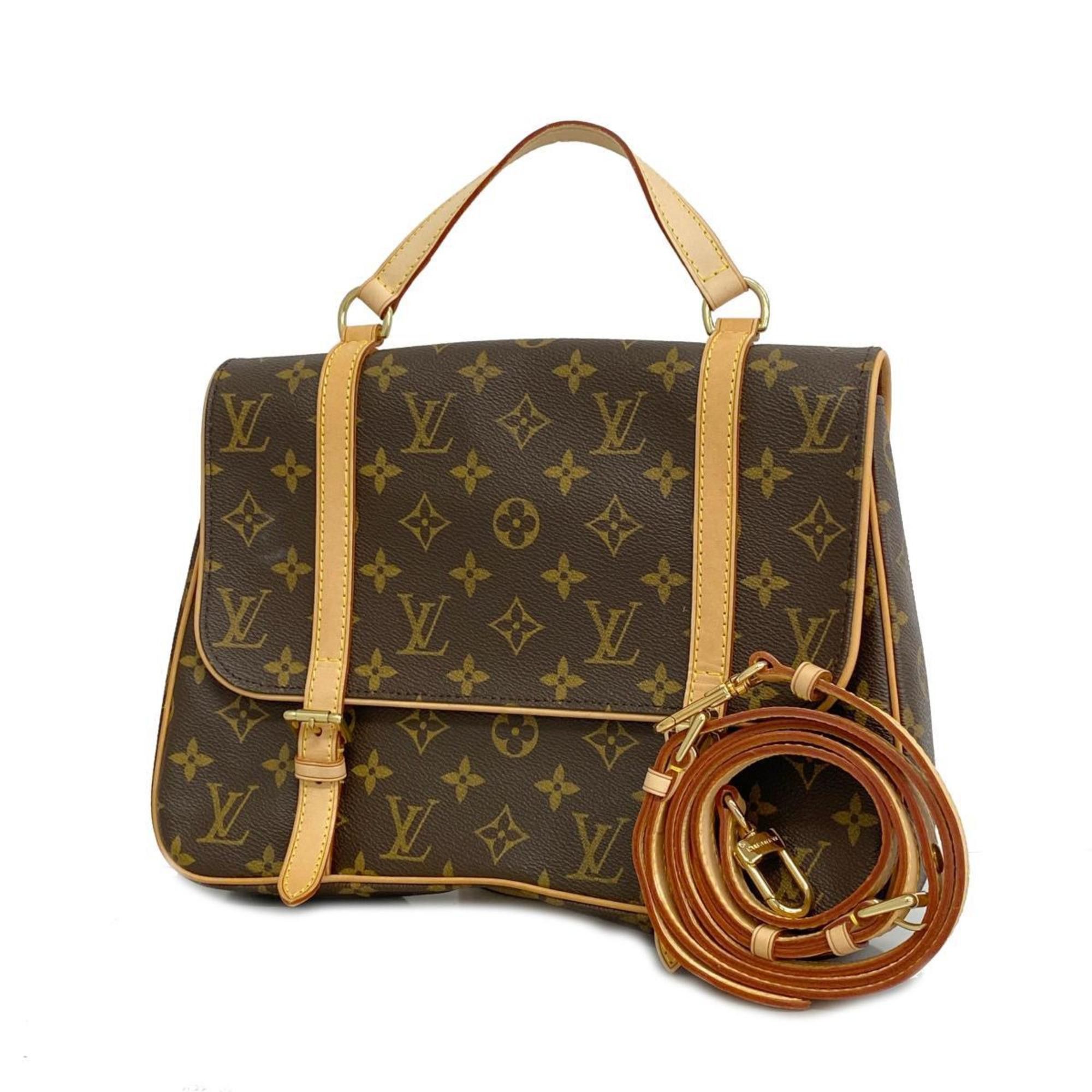 image of Louis Vuitton Handbag Monogram Marel Sac Ado M51158 Brown Ladies, Women's