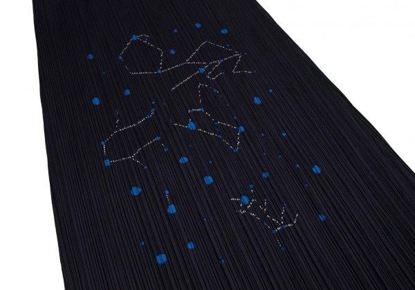 Issey Miyake Issey Miyake size:5 Blue constellation pleated skirt Size 42" / US 20 - 5 Thumbnail