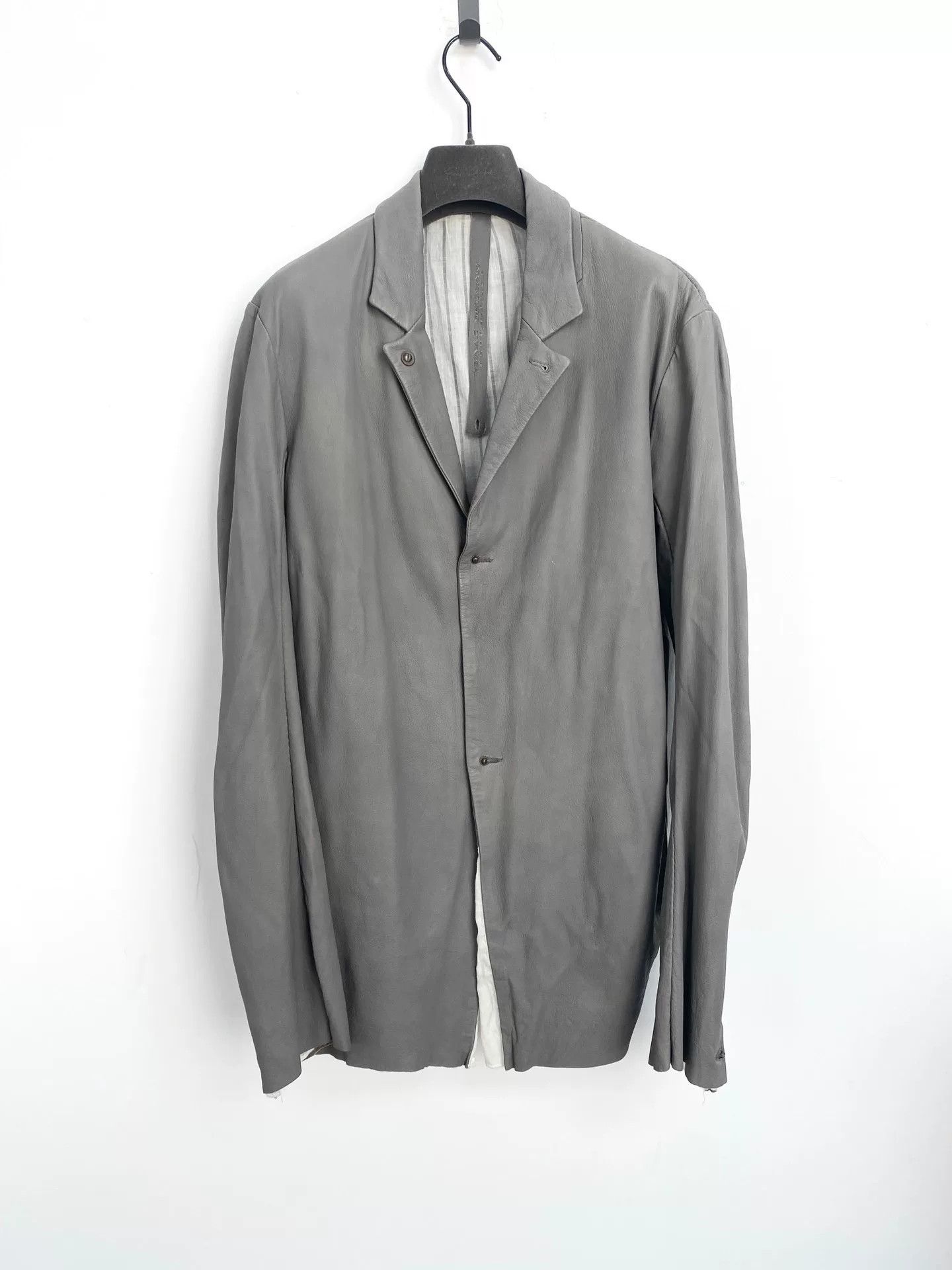 Isaac Sellam Experience ISAAC SELLAM Deer Skin Leather Jacket Size US M / EU 48-50 / 2 - 1 Thumbnail