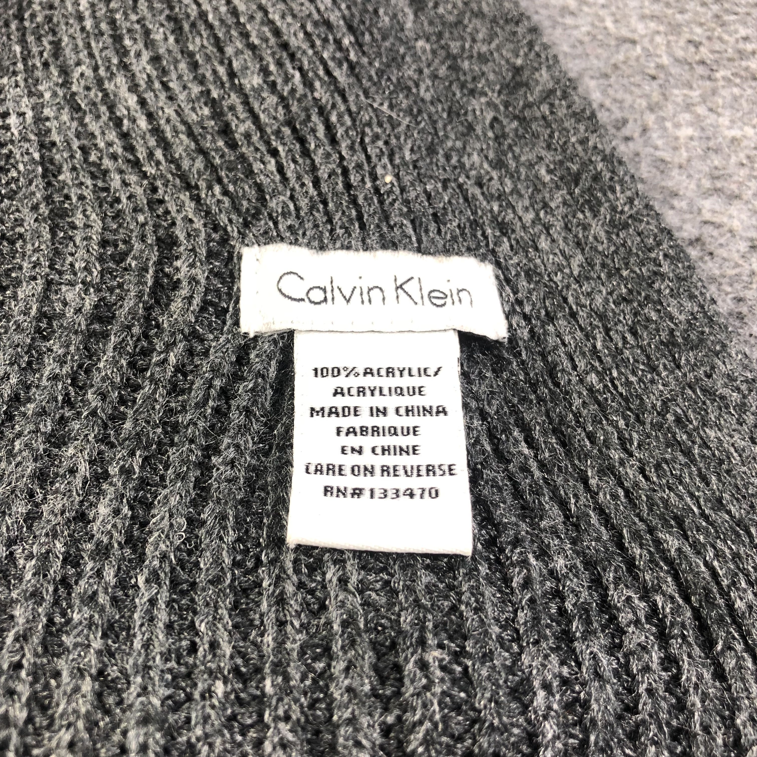 Calvin Klein Calvin Klein Knit Scarf Muffler V1161 Size ONE SIZE - 5 Thumbnail
