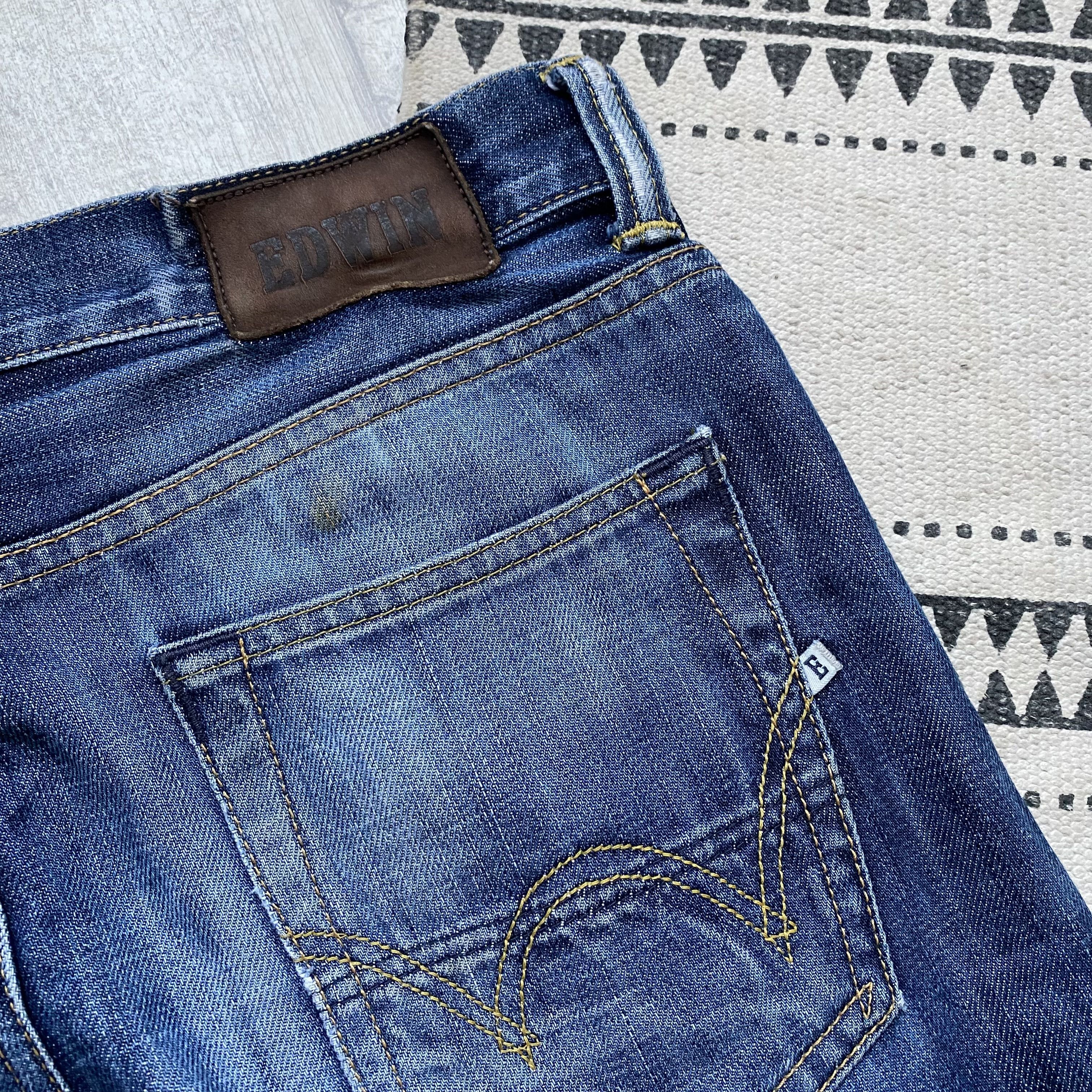 Edwin Vintage Edwin Distressed jeans denim pants Slim ED 80 Size US 30 / EU 46 - 11 Thumbnail