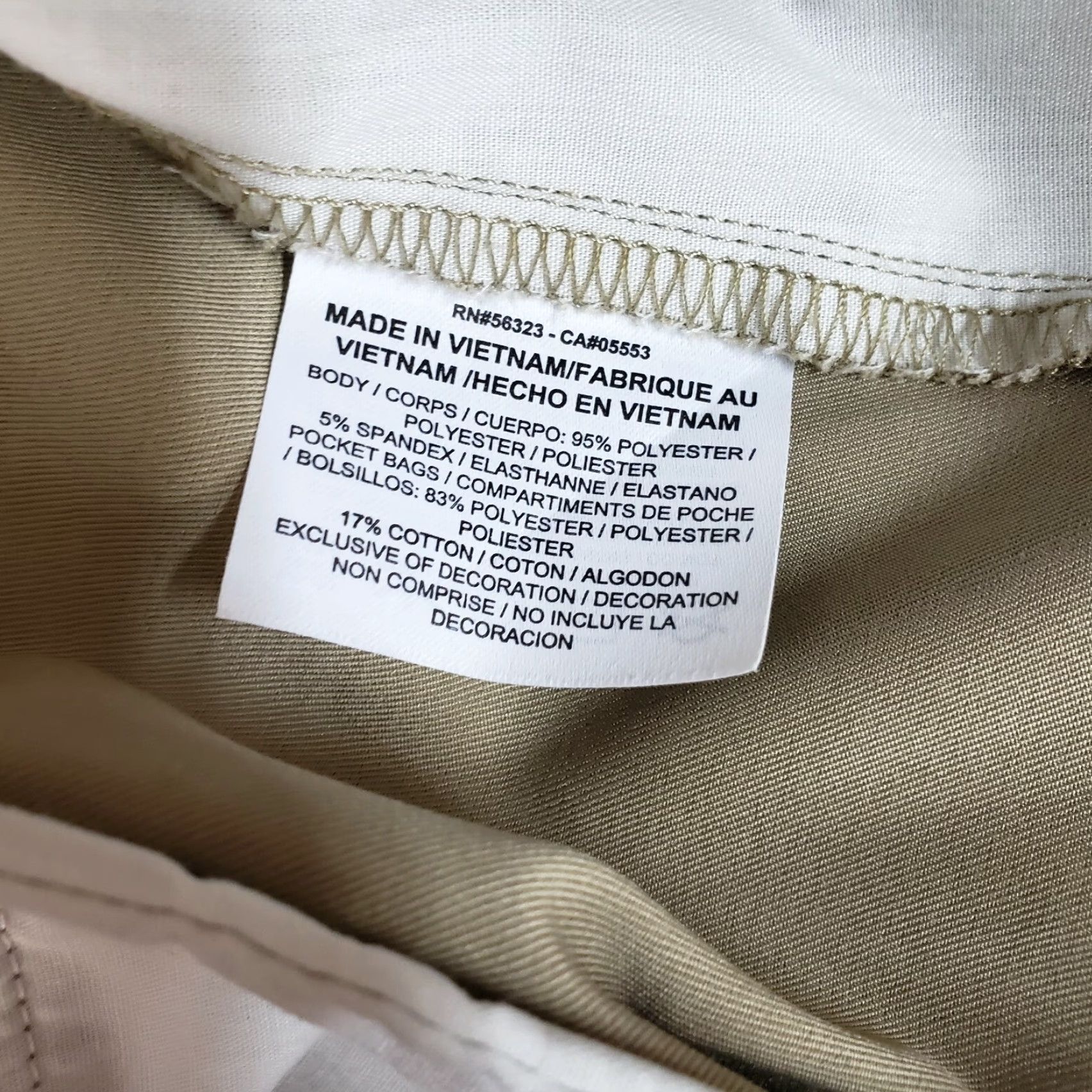 Nike Nike Dri-Fit Mens Shorts 42 Brown Polyester Blend Casual Size US 42 / EU 58 - 5 Thumbnail