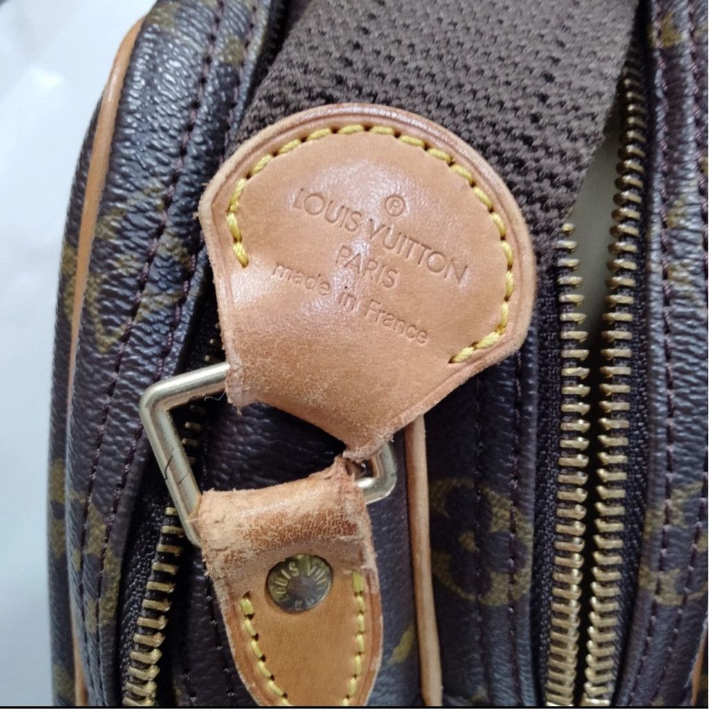 Louis Vuitton Louis Vuitton Monogram Canvas Reporter PM Bag Brown Size ONE SIZE - 7 Thumbnail