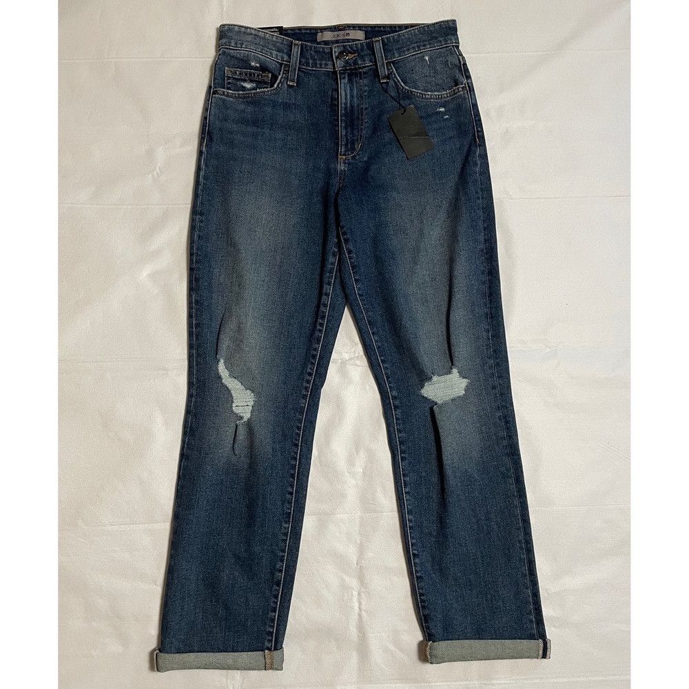 Joe's NWT New $189 Joe's Boyfriend Rolled Hem Jeans Size 28 Size 28" / US 6 / IT 42 - 3 Thumbnail