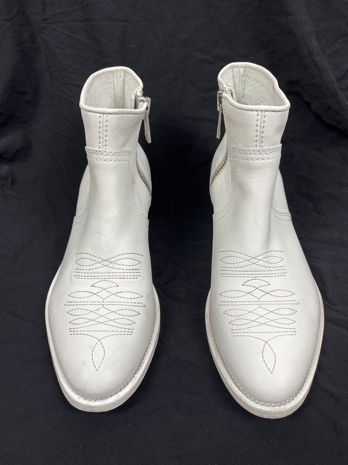 Zadig & Voltaire Zadig & Voltaire Leather Western Boots size 37 Size US 7 / IT 37 - 2 Thumbnail