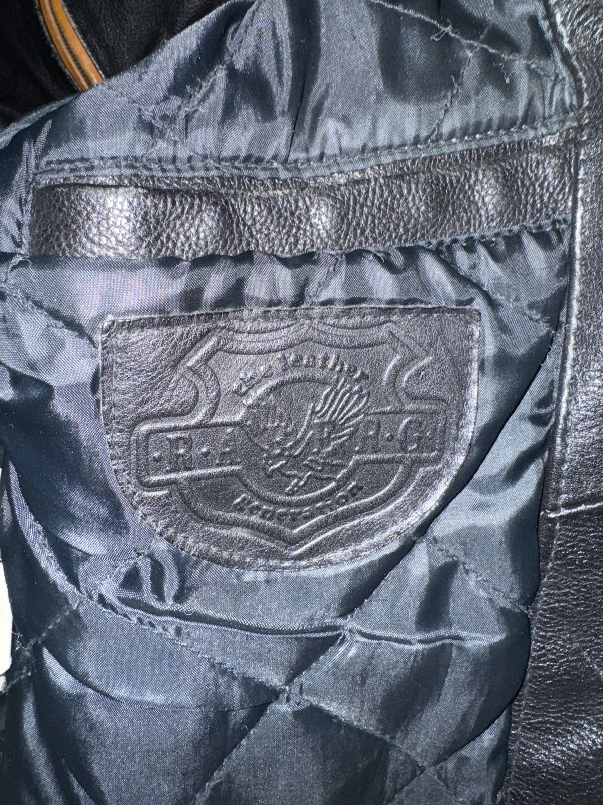 Vintage Vintage RABERG biker jacket Size US L / EU 52-54 / 3 - 5 Thumbnail