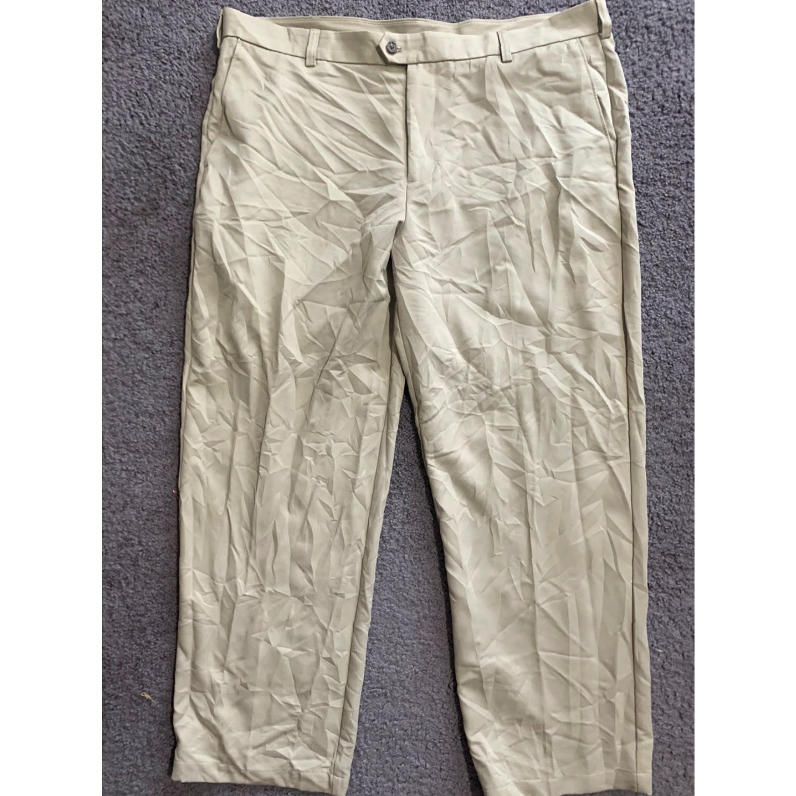 Izod IZOD GOLF Beige Pants Mens Size 40x30 Classic Fit Straight Leg Size US 40 / EU 56 - 4 Thumbnail