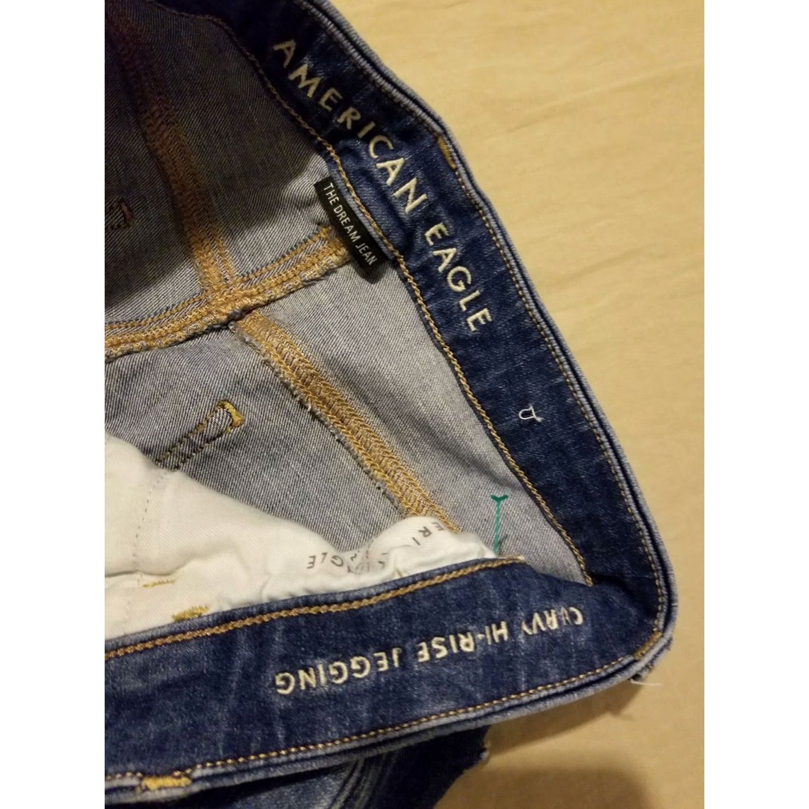 American Eagle Outfitters Womens American Eagle Outfitters Jeans Jegging Denim Cotton Blue 8 Skinny Pants Mens Womens Girls Size 30" / US 8 / IT 44 - 5 Thumbnail