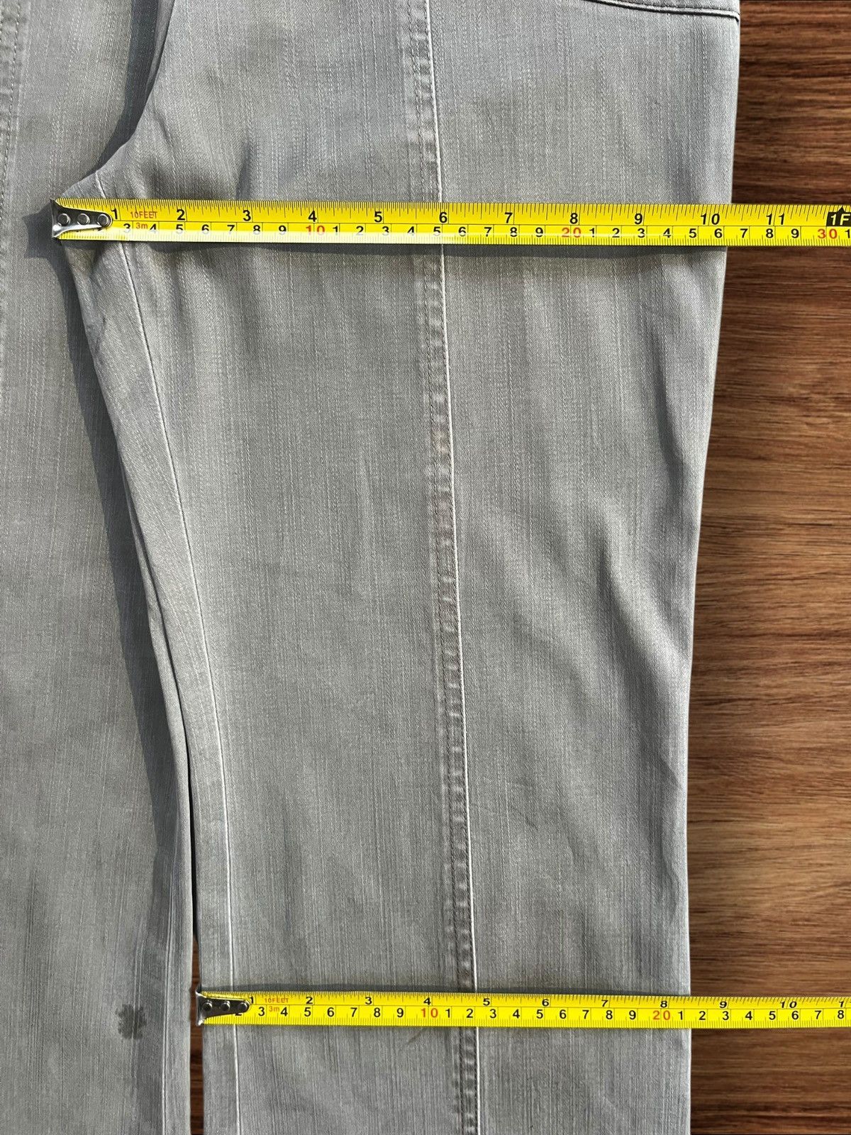 Japanese Brand Vintage Japanese Brand Double Pocket Pleats Flare Pants Size 27" / US 4 / IT 40 - 13 Thumbnail
