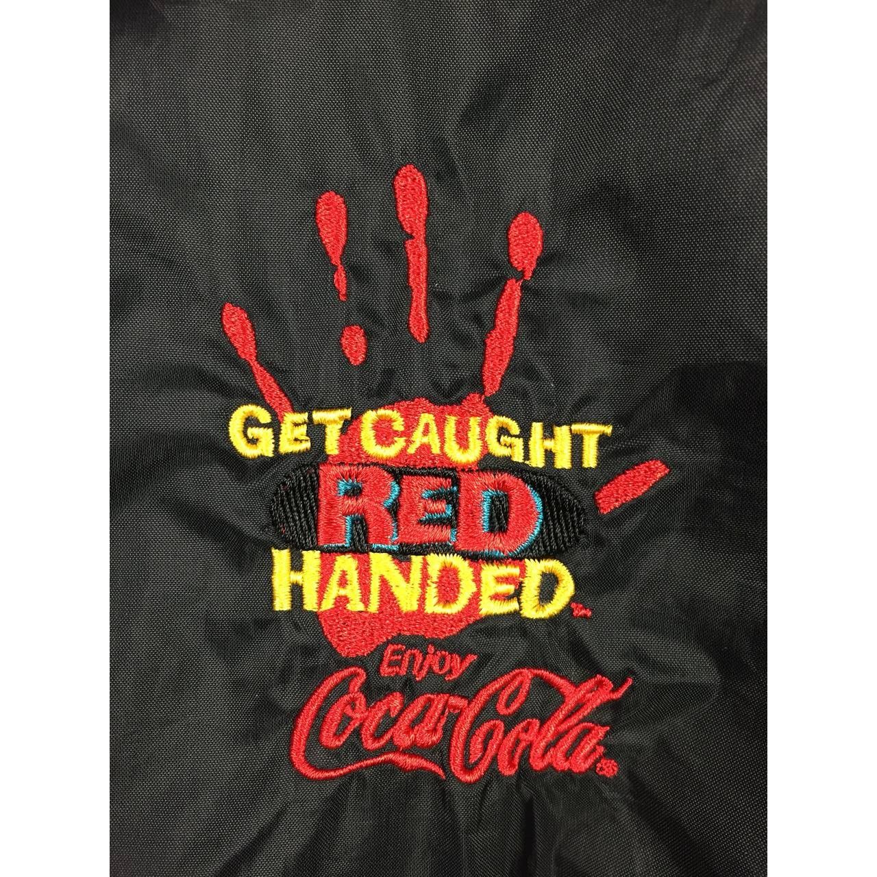 Coca Cola × Vintage Coca Cola Get Caught Red Handed Anorak Windbreaker Jacket Size US XXL / EU 58 / 5 - 5 Thumbnail