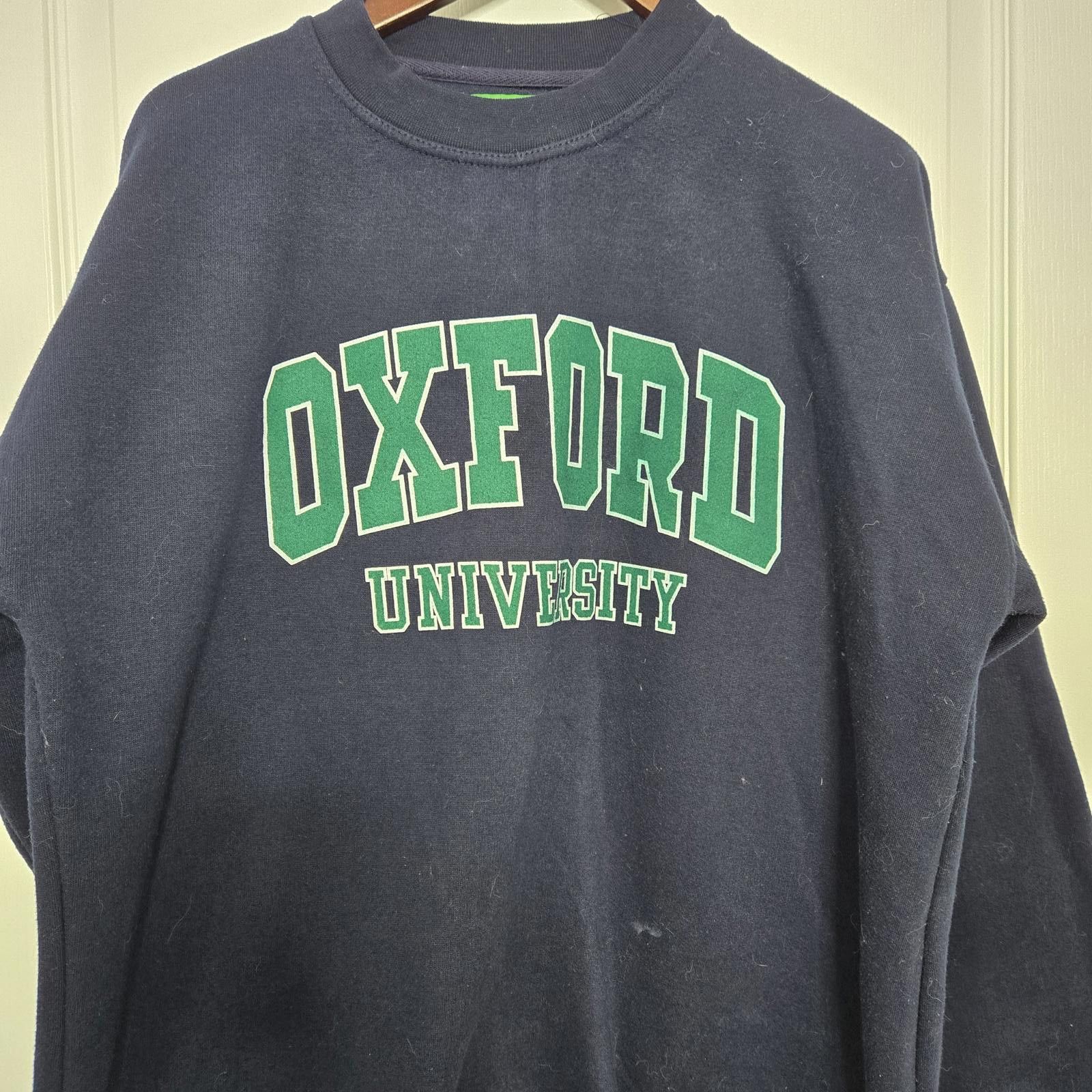 Other Vintage Oxford University Crew Neck Sweatshirt Size US L / EU 52-54 / 3 - 2 Thumbnail