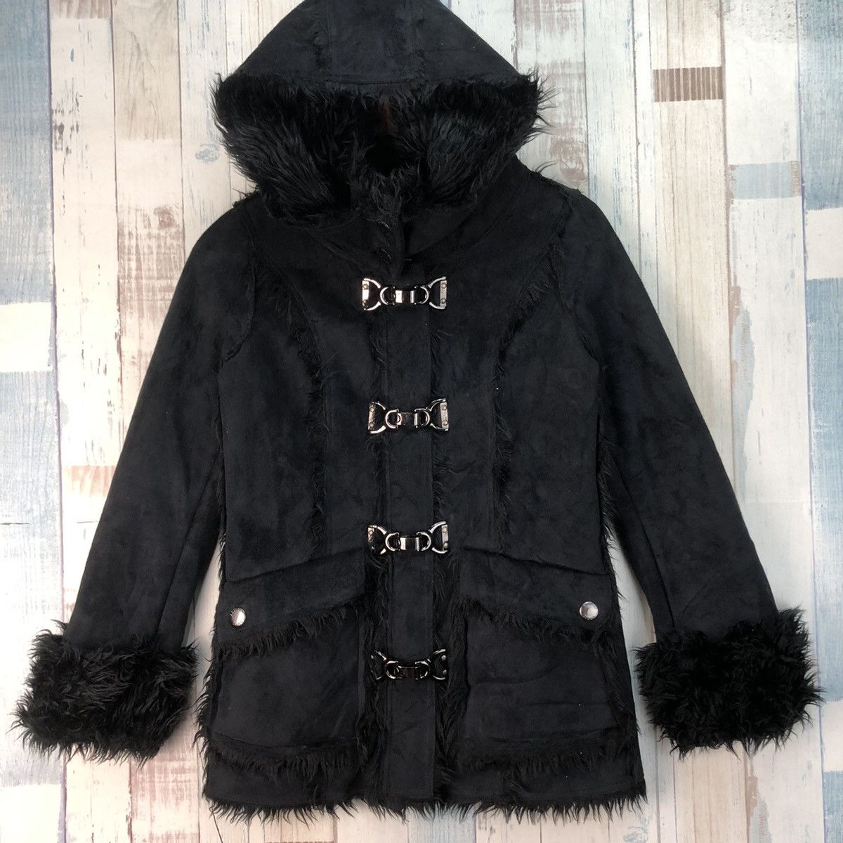 Japanese Brand Vintage Sex & Glamorous Fur Jacket Size S / US 4 / IT 40 - 5 Thumbnail