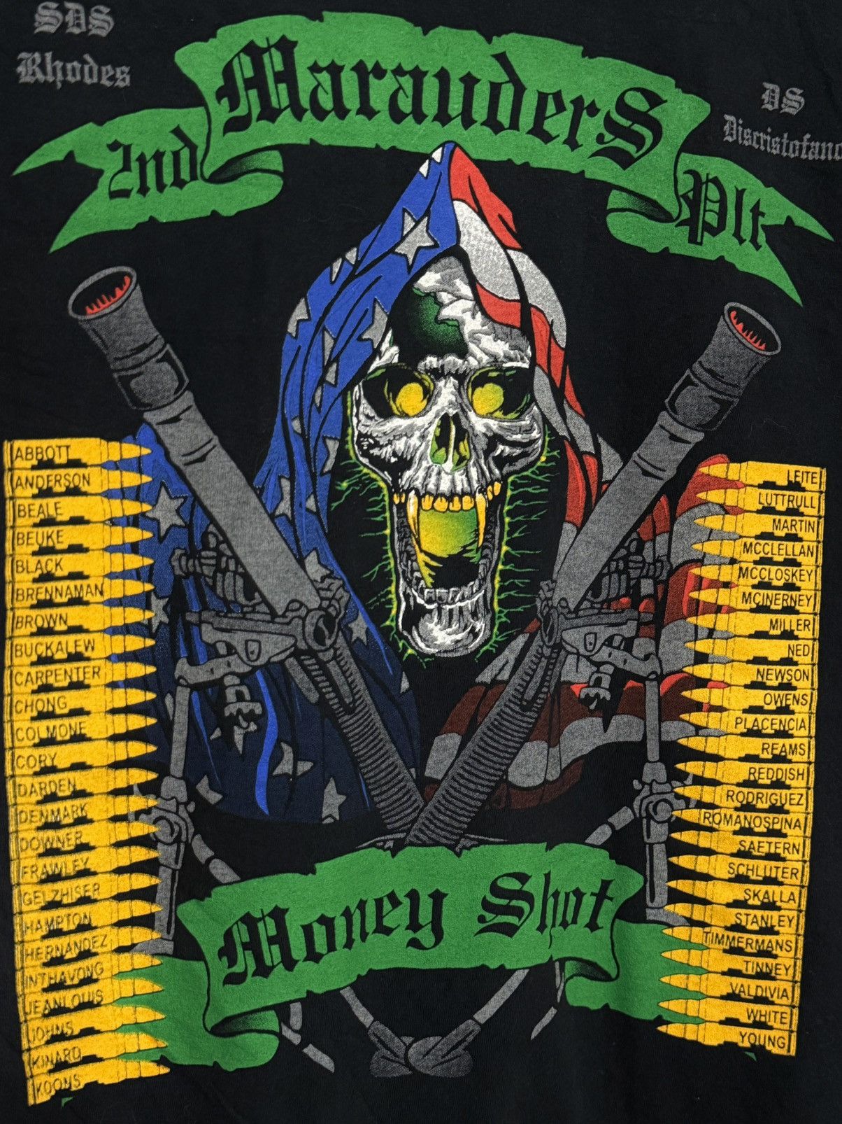 Vintage Vintage Army Military Infantry Marauder Chess Tee Black XL Size US XL / EU 56 / 4 - 3 Thumbnail