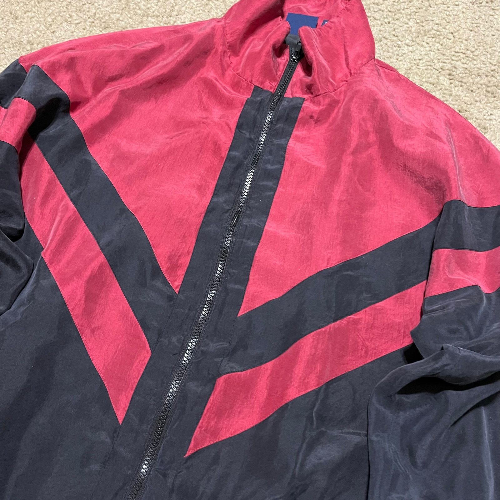 Blair Vintage John Blair Red/Black Lightweight Jacket Medium Size US M / EU 48-50 / 2 - 3 Thumbnail